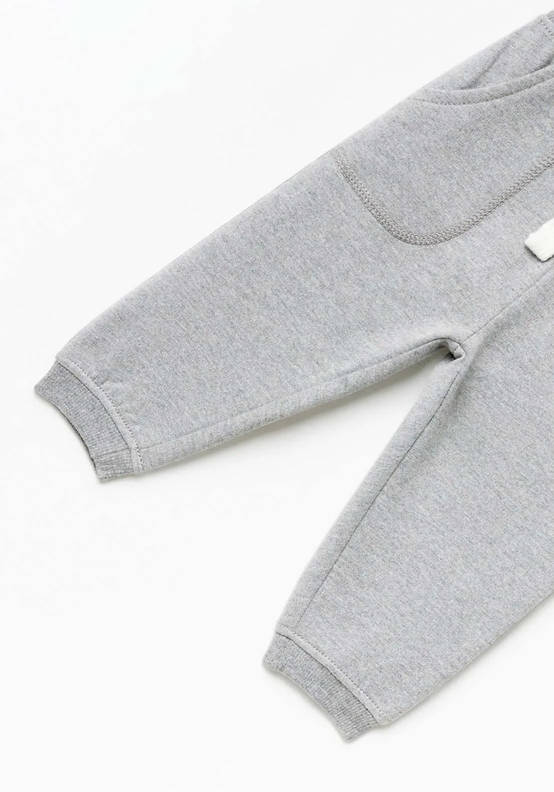 Basic Joggers With Pockets - Grey