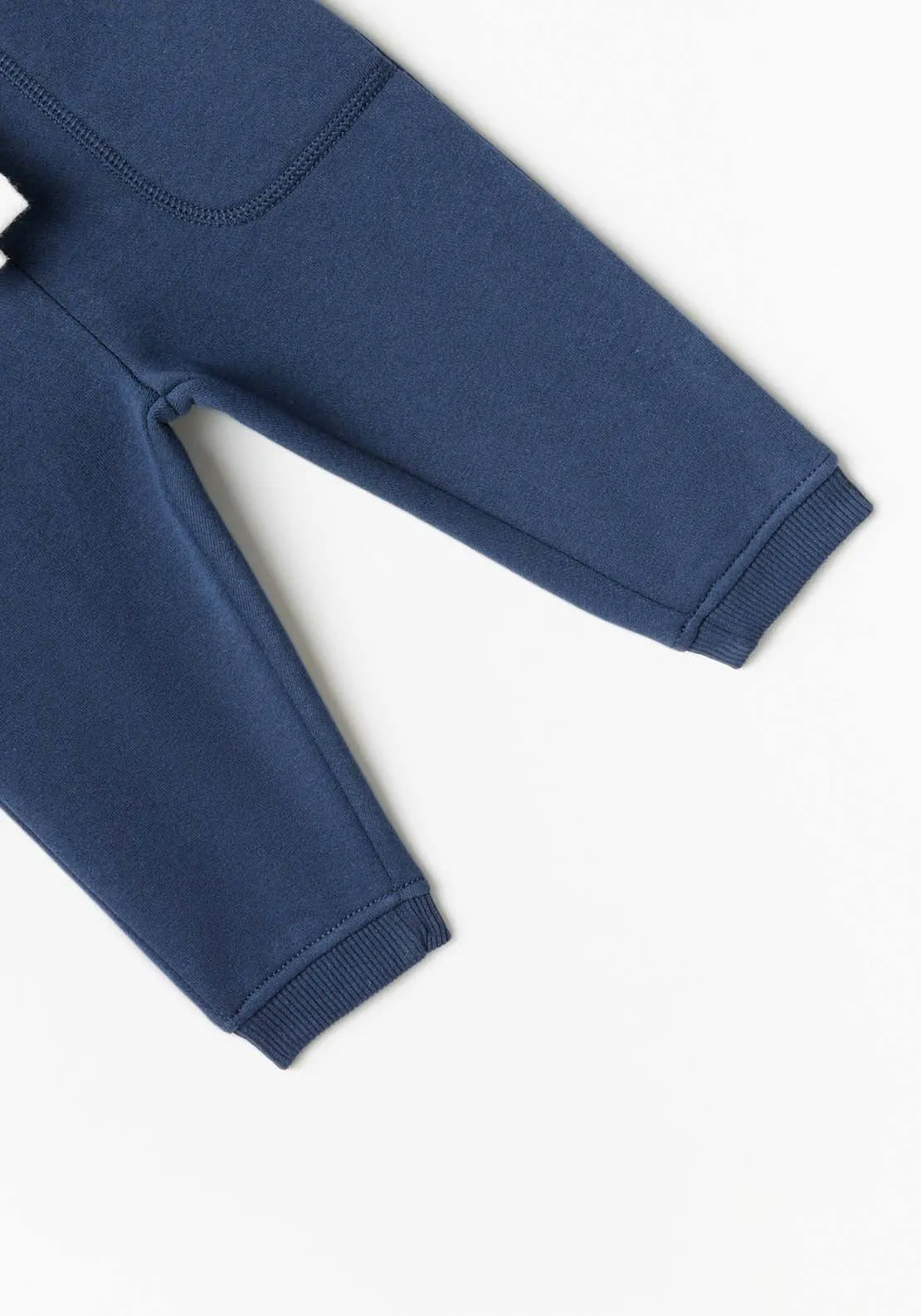 Basic Joggers With Pockets - Navy