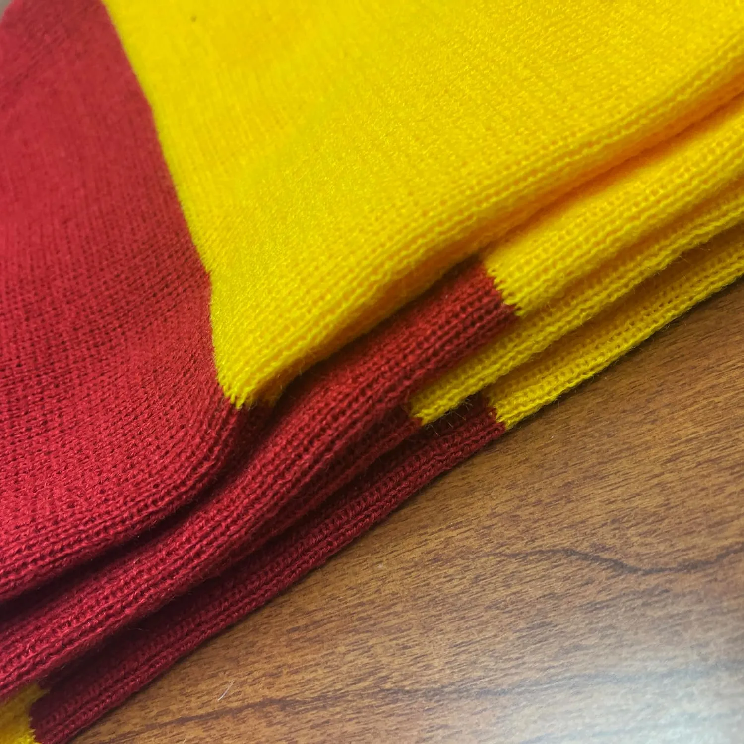 COUVER Rugby Striped Knit Scarf for Men Winter Long 100% Acrylic knit Scarves