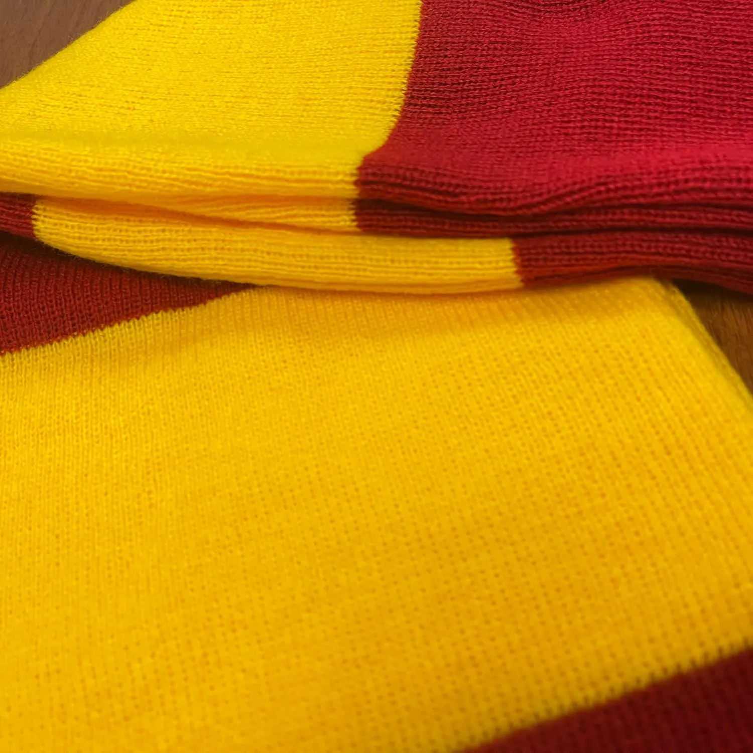 COUVER Rugby Striped Knit Scarf for Men Winter Long 100% Acrylic knit Scarves