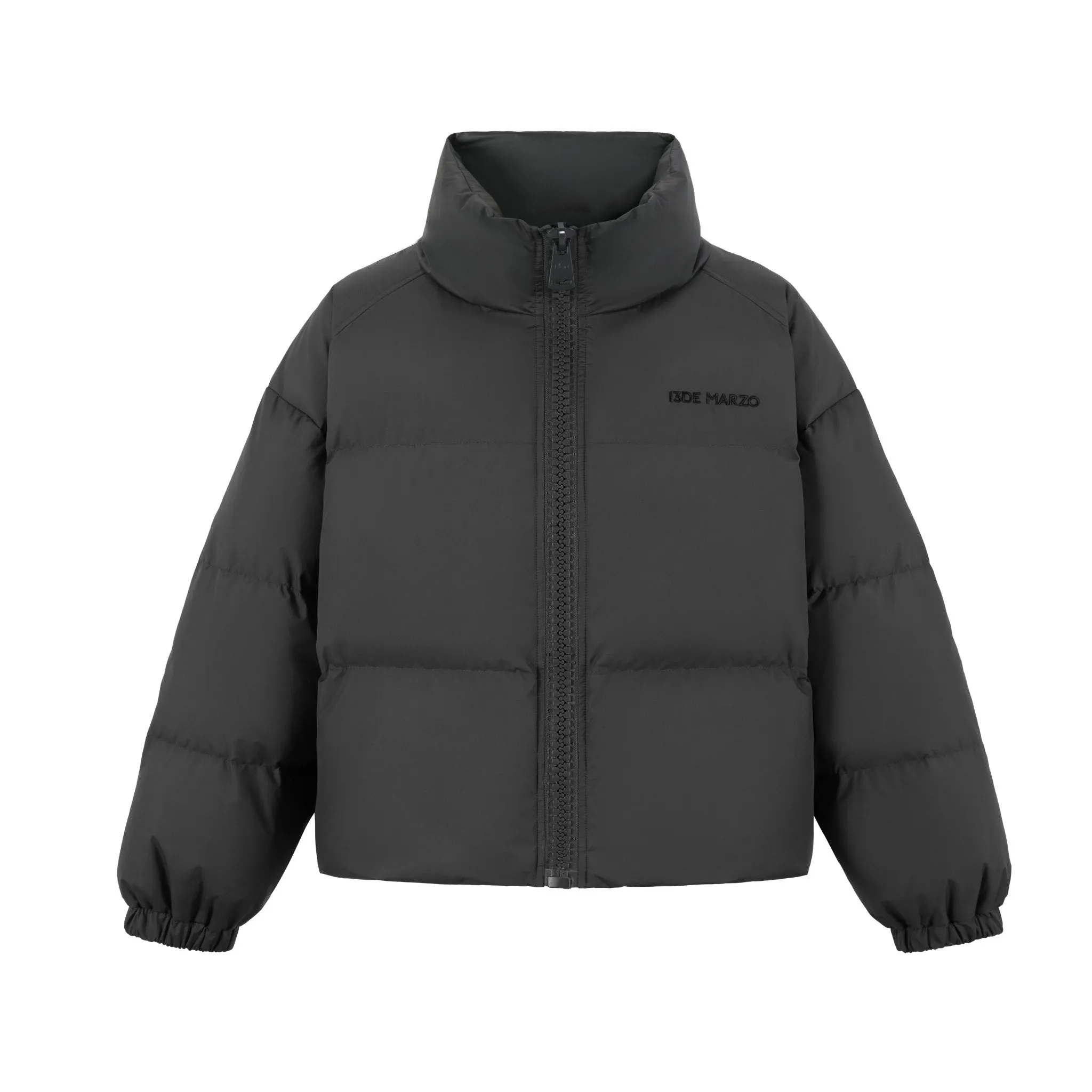 Doozoo Padded Down Jacket In Black