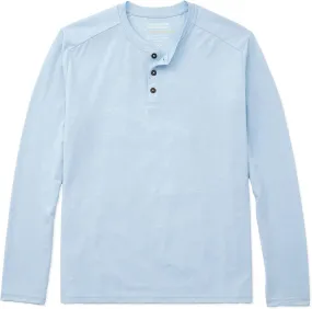 Fair Harbor The Seabreeze Henley –– Men's Classic Long Sleeve Henley –– Incredibly Soft and Lightweight, UPF 50