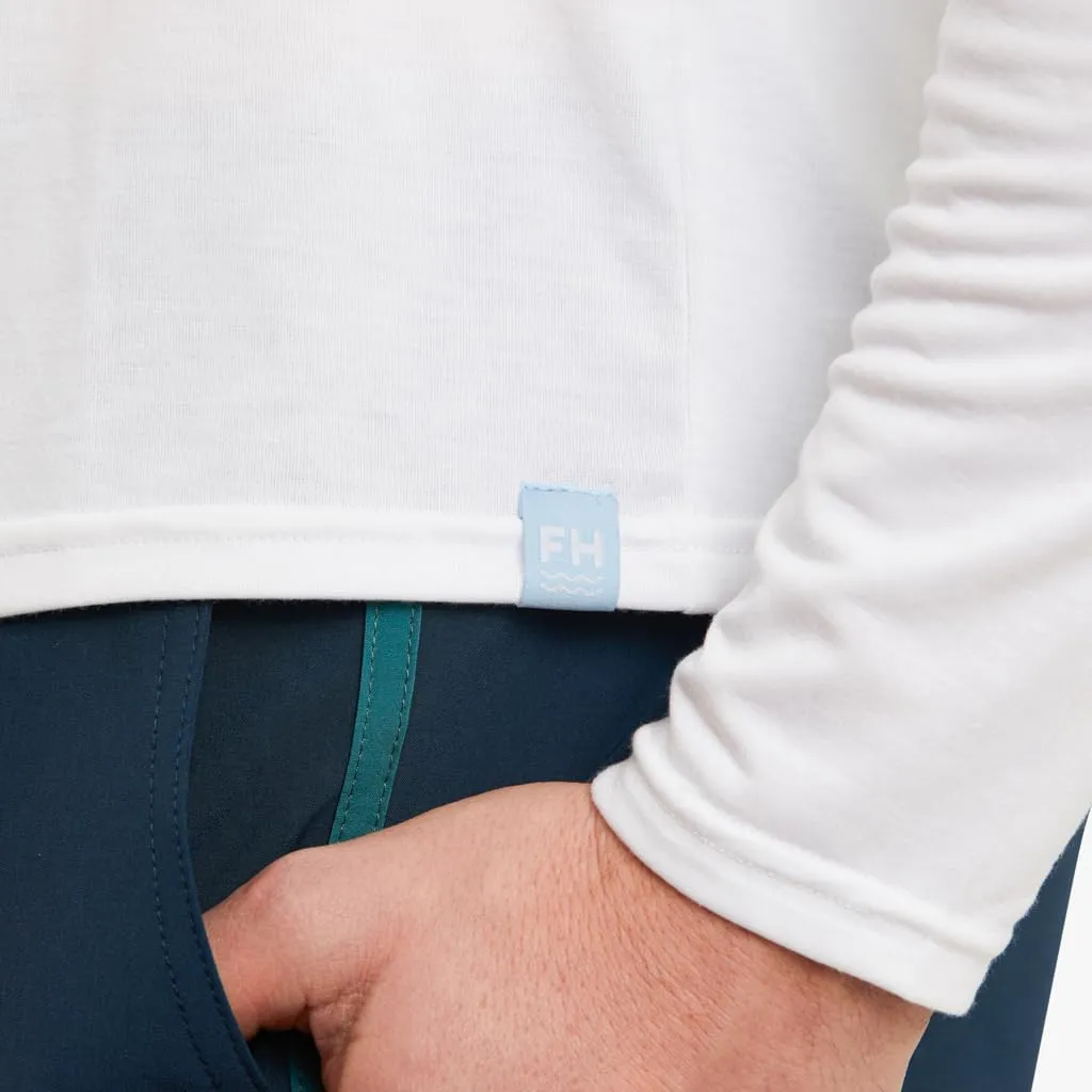 Fair Harbor The Seabreeze Henley –– Men's Classic Long Sleeve Henley –– Incredibly Soft and Lightweight, UPF 50