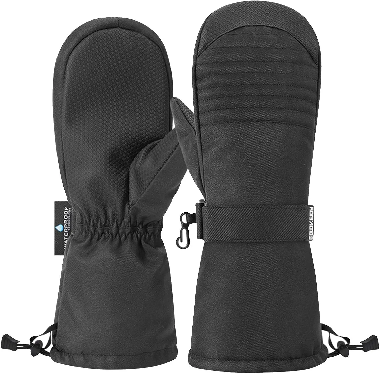 Gloves Winter Warm Touch Screen Gloves Non-Slip Gloves Elastic Cuff Elastic Material (Size : XL)