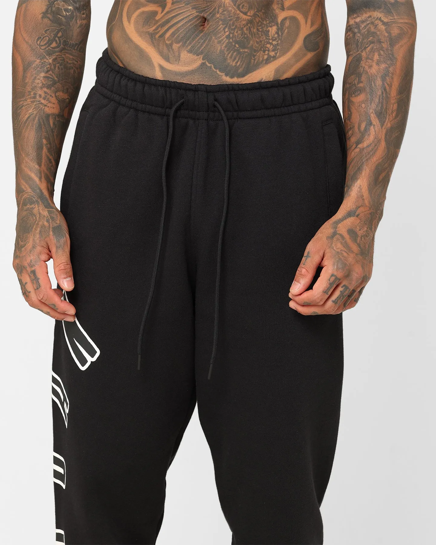 Jordan Flight MVP Fleece Track Pants Black/Sail
