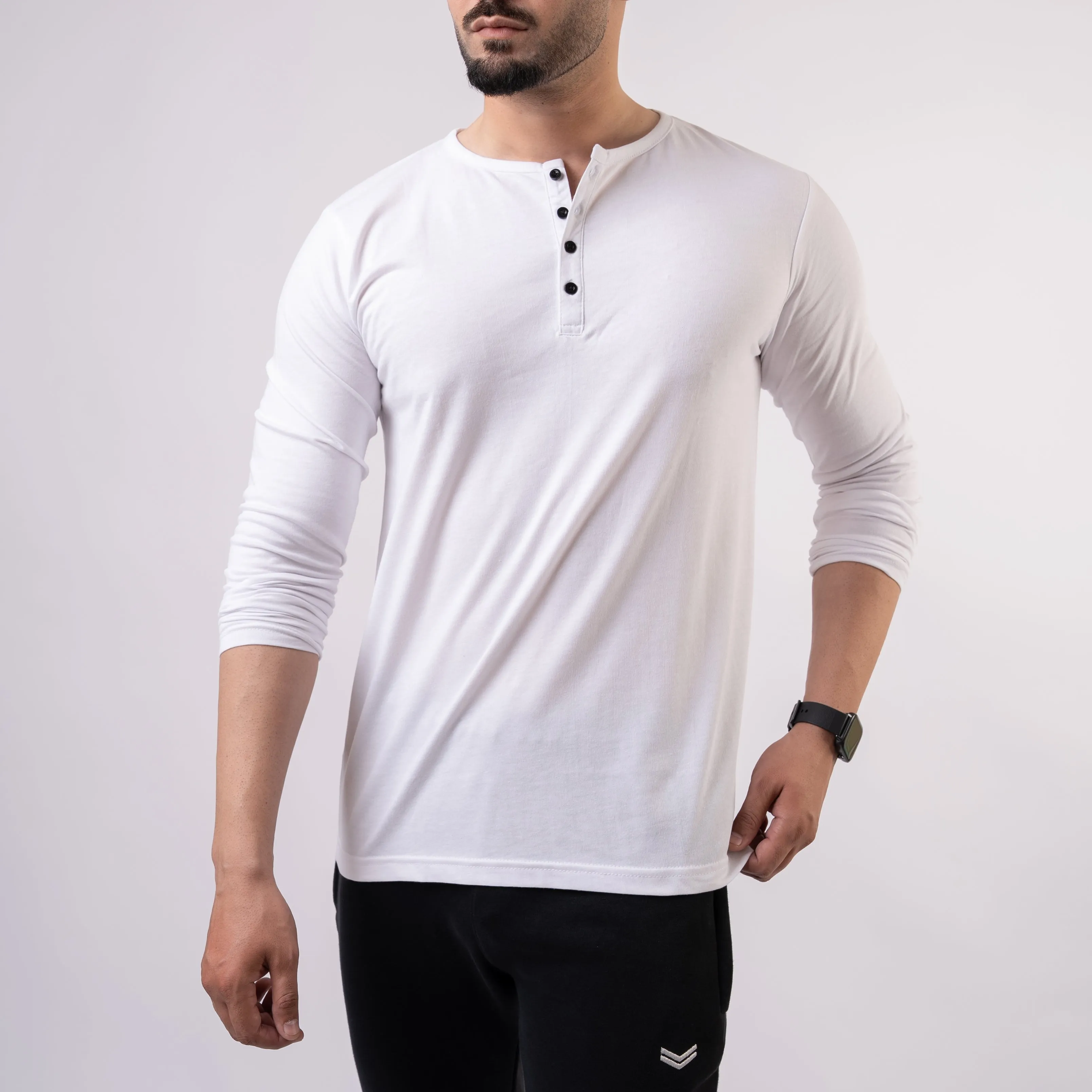 Plain White Henley