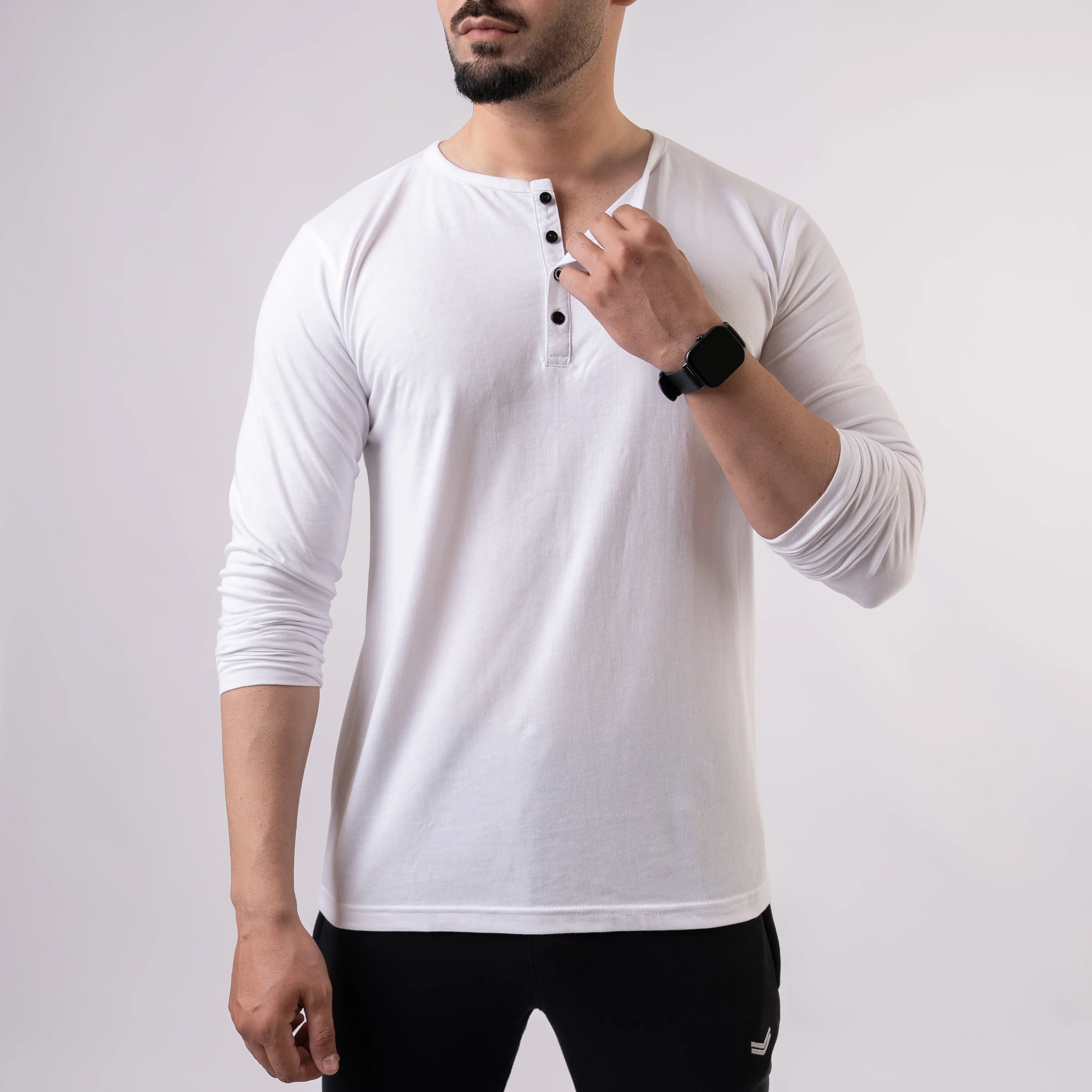 Plain White Henley