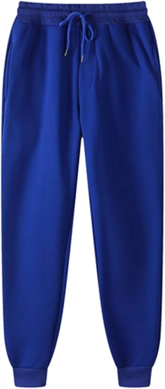 Women Winter Sweatpants Sherpa Fleece Lined Pants Warm Hiking Pants Drawstring Waist Joggers Thick Sweatpants Trousers