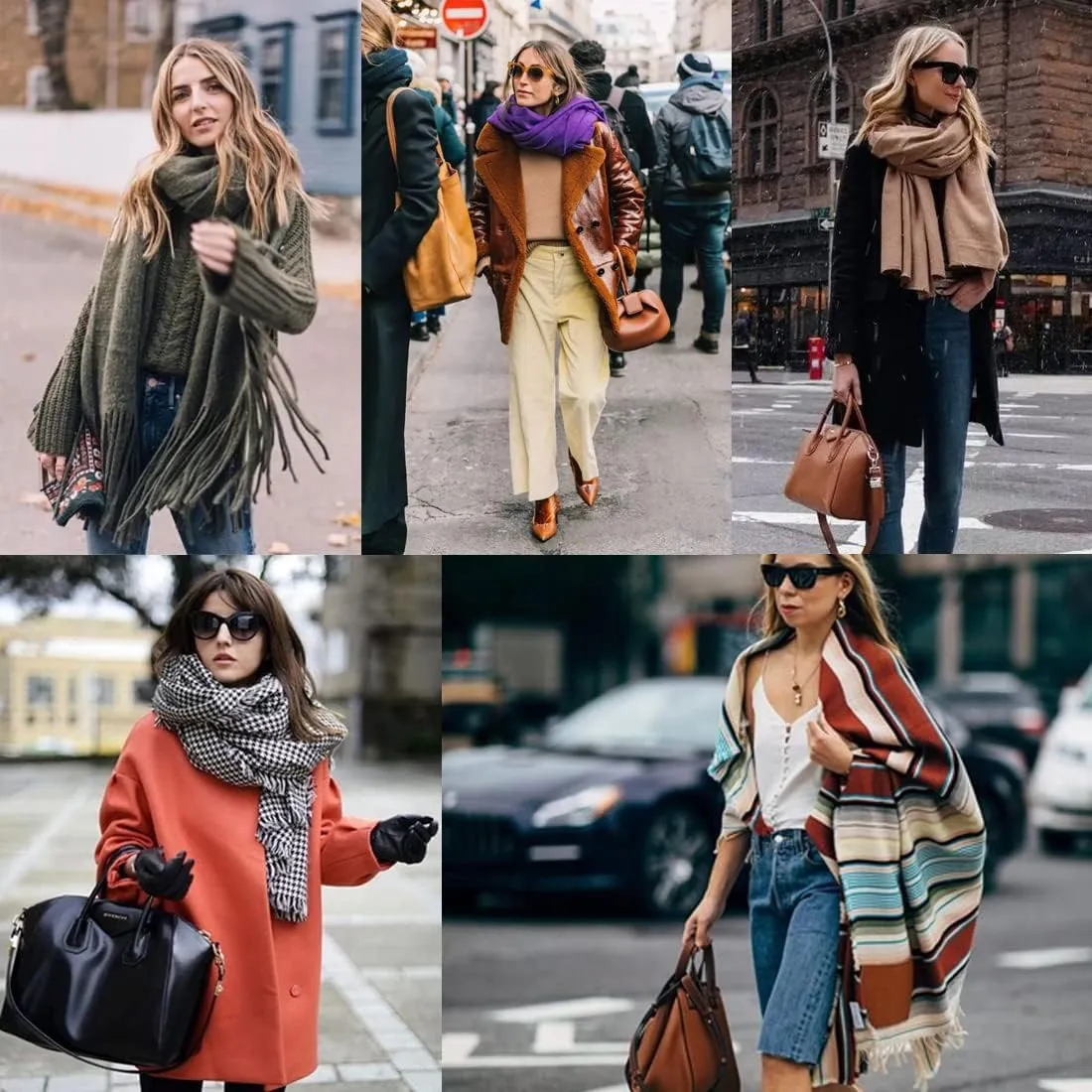 Women's Winter Warm Soft Sweet Fashion Scarves,Cashmere Feel Long Scarf,Knit Thick Shawl,Birthday Christmas New Year.