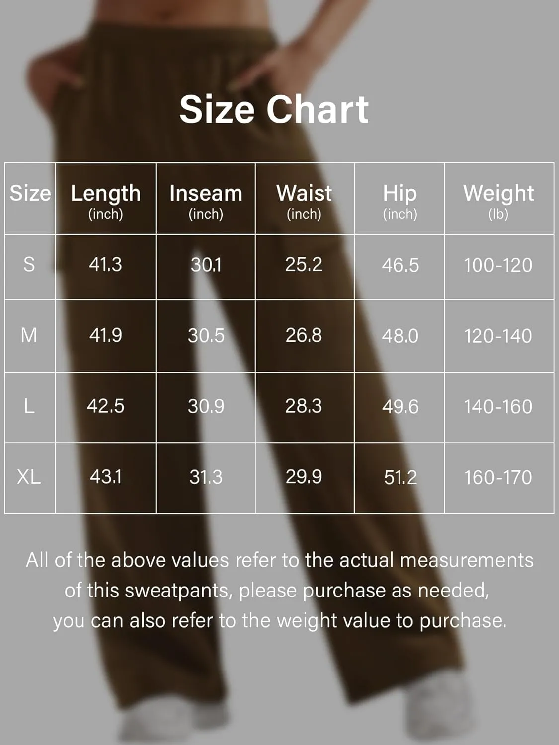 YEOREO Sweatpants Womens Cargo Pants Fleece Lined Wide Leg Joggers Baggy Drawstring Nairi Sweat Pants with Pockets