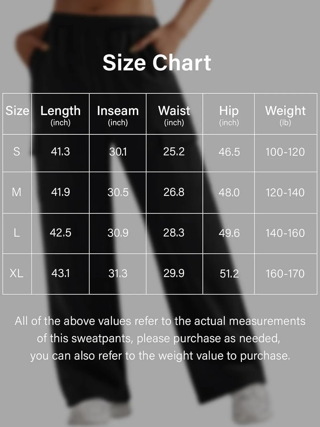 YEOREO Sweatpants Womens Cargo Pants Fleece Lined Wide Leg Joggers Baggy Drawstring Nairi Sweat Pants with Pockets